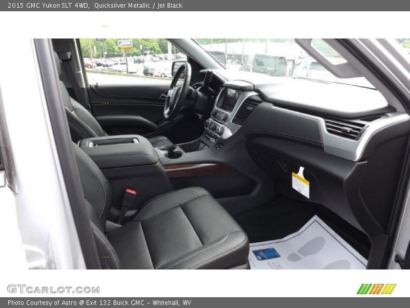 Quicksilver Metallic / Jet Black 2015 GMC Yukon SLT 4WD