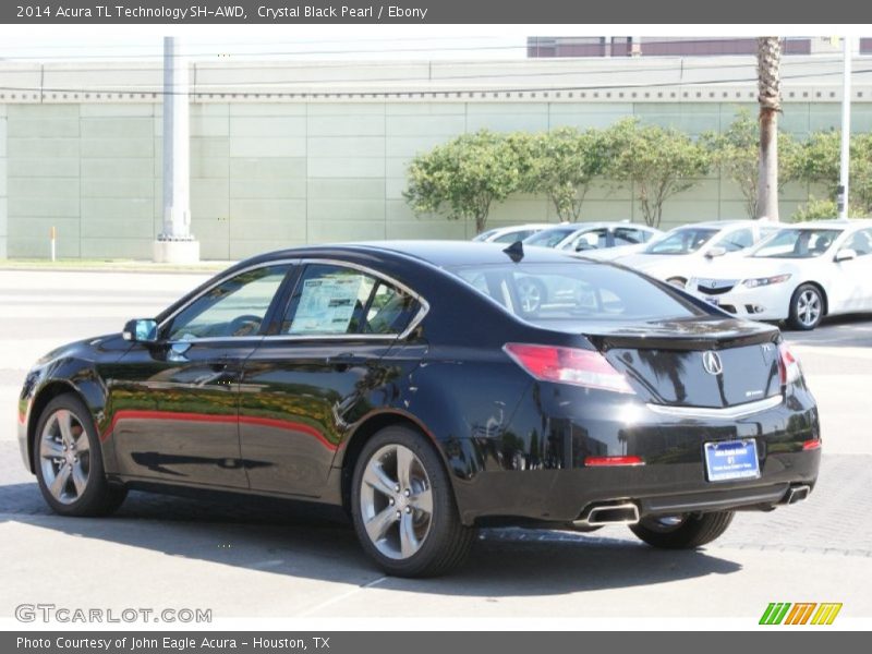 Crystal Black Pearl / Ebony 2014 Acura TL Technology SH-AWD