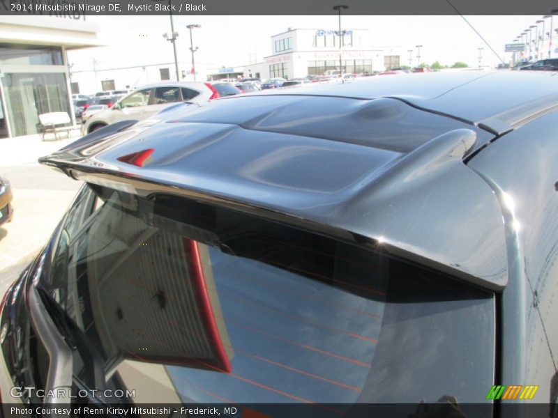 Mystic Black / Black 2014 Mitsubishi Mirage DE