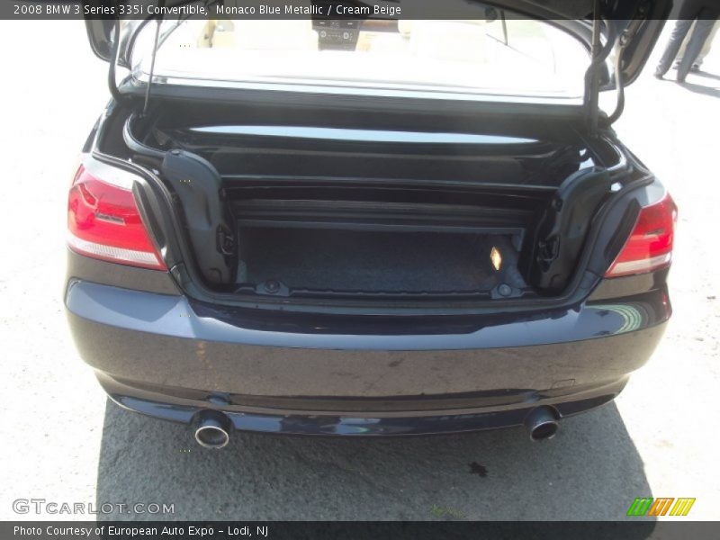 Monaco Blue Metallic / Cream Beige 2008 BMW 3 Series 335i Convertible