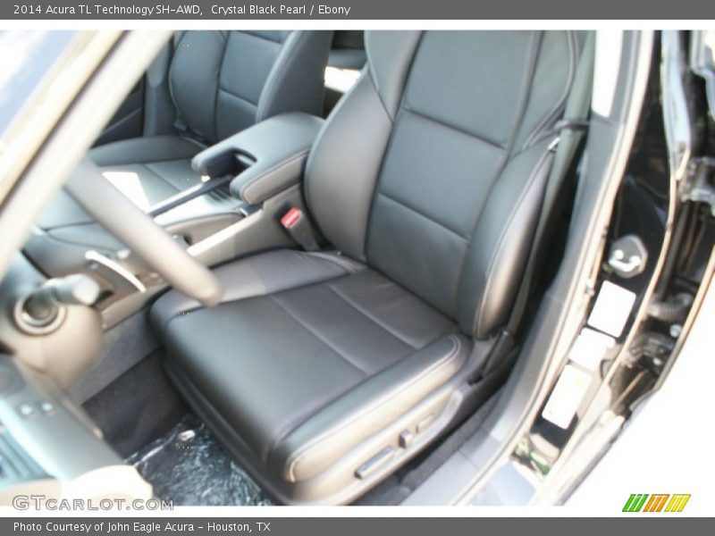 Crystal Black Pearl / Ebony 2014 Acura TL Technology SH-AWD