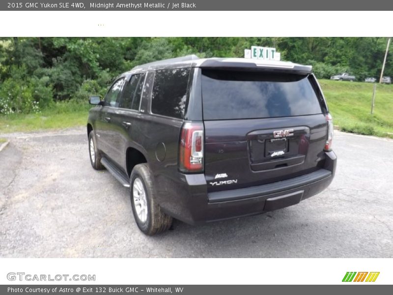 Midnight Amethyst Metallic / Jet Black 2015 GMC Yukon SLE 4WD