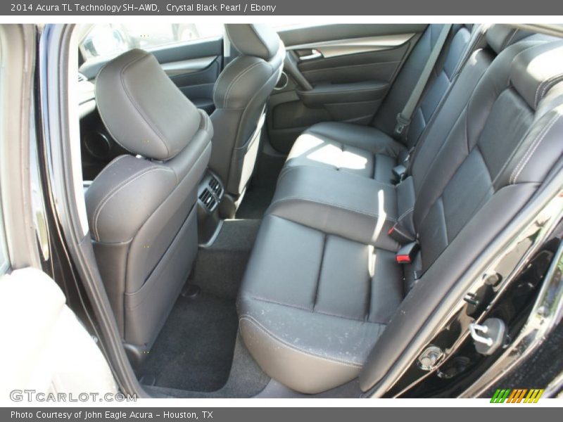 Crystal Black Pearl / Ebony 2014 Acura TL Technology SH-AWD