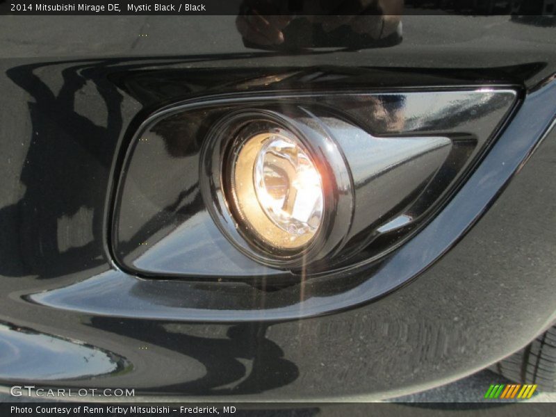 Mystic Black / Black 2014 Mitsubishi Mirage DE