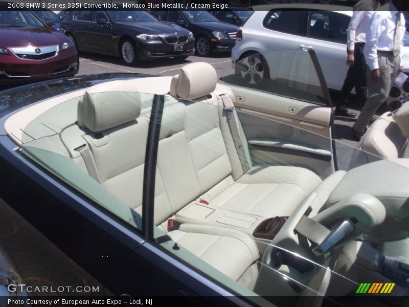 Monaco Blue Metallic / Cream Beige 2008 BMW 3 Series 335i Convertible