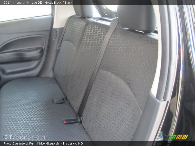 Mystic Black / Black 2014 Mitsubishi Mirage DE