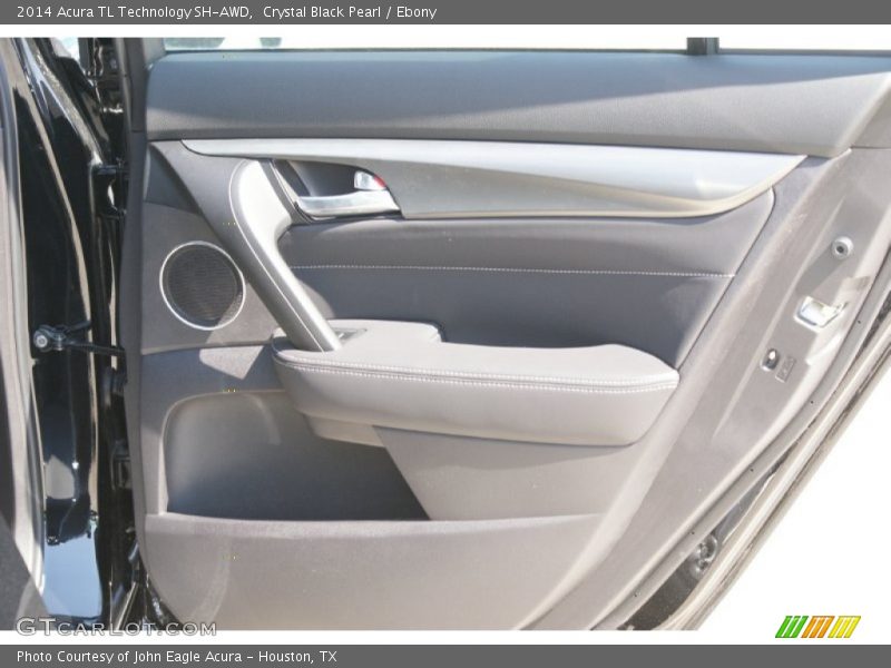 Crystal Black Pearl / Ebony 2014 Acura TL Technology SH-AWD
