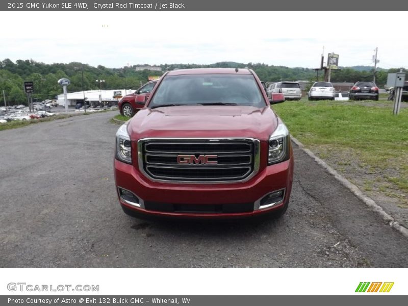 Crystal Red Tintcoat / Jet Black 2015 GMC Yukon SLE 4WD