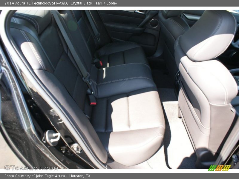 Crystal Black Pearl / Ebony 2014 Acura TL Technology SH-AWD