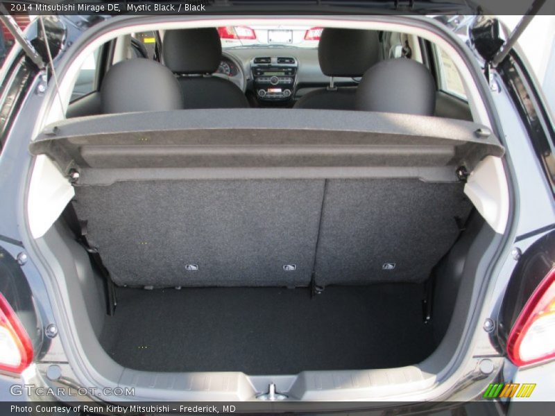Mystic Black / Black 2014 Mitsubishi Mirage DE