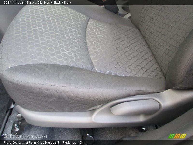 Mystic Black / Black 2014 Mitsubishi Mirage DE