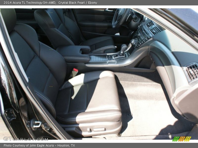 Crystal Black Pearl / Ebony 2014 Acura TL Technology SH-AWD