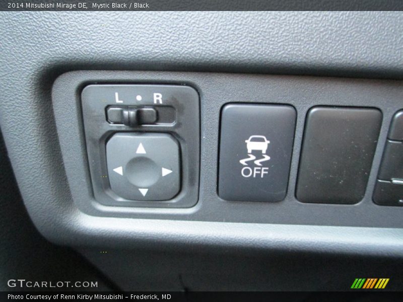 Mystic Black / Black 2014 Mitsubishi Mirage DE