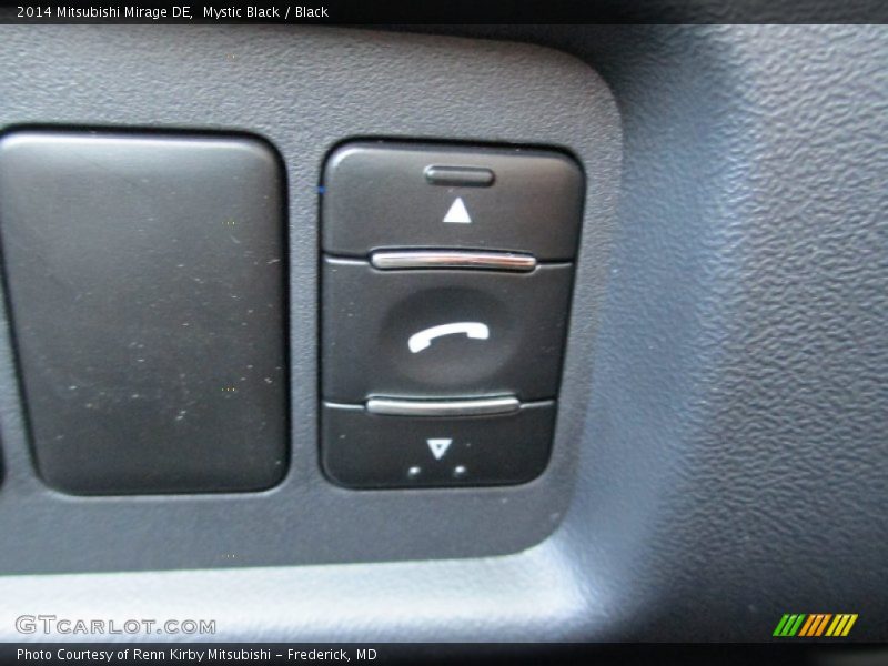 Mystic Black / Black 2014 Mitsubishi Mirage DE