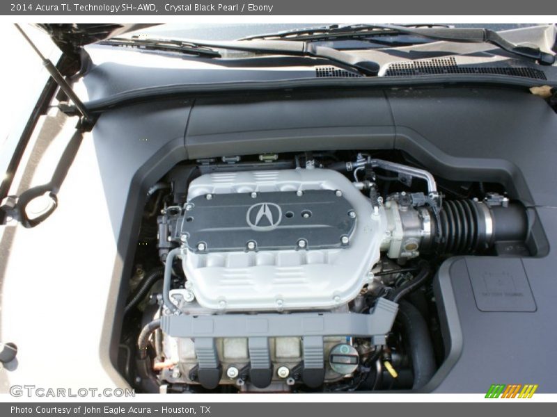 Crystal Black Pearl / Ebony 2014 Acura TL Technology SH-AWD