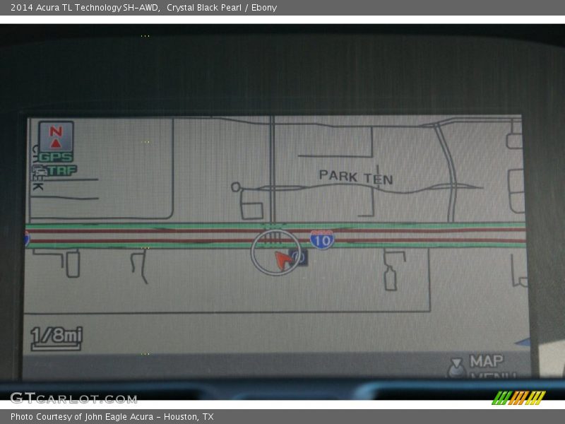 Crystal Black Pearl / Ebony 2014 Acura TL Technology SH-AWD
