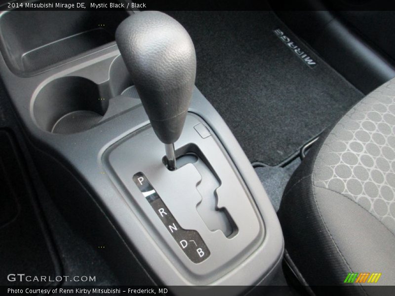 Mystic Black / Black 2014 Mitsubishi Mirage DE