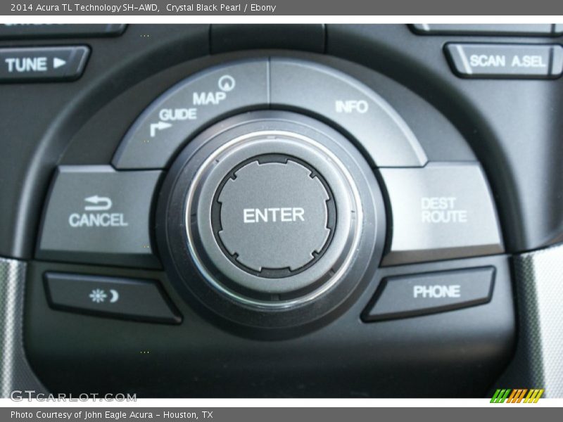 Crystal Black Pearl / Ebony 2014 Acura TL Technology SH-AWD