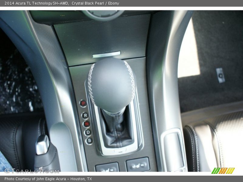 Crystal Black Pearl / Ebony 2014 Acura TL Technology SH-AWD