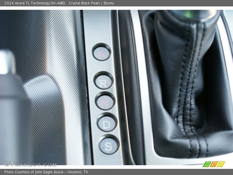 Crystal Black Pearl / Ebony 2014 Acura TL Technology SH-AWD