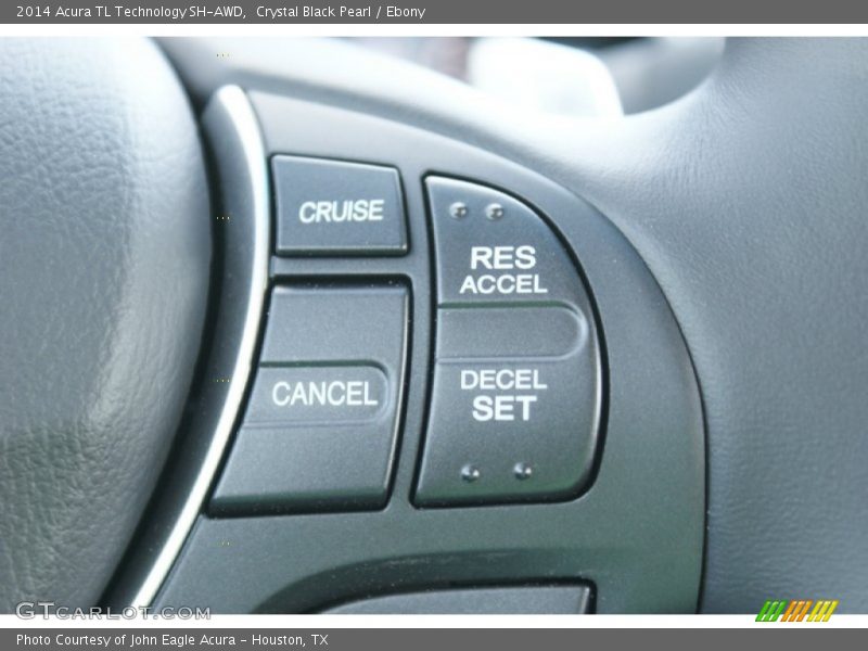 Crystal Black Pearl / Ebony 2014 Acura TL Technology SH-AWD