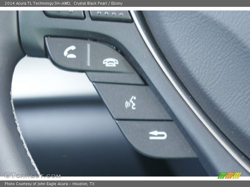 Crystal Black Pearl / Ebony 2014 Acura TL Technology SH-AWD