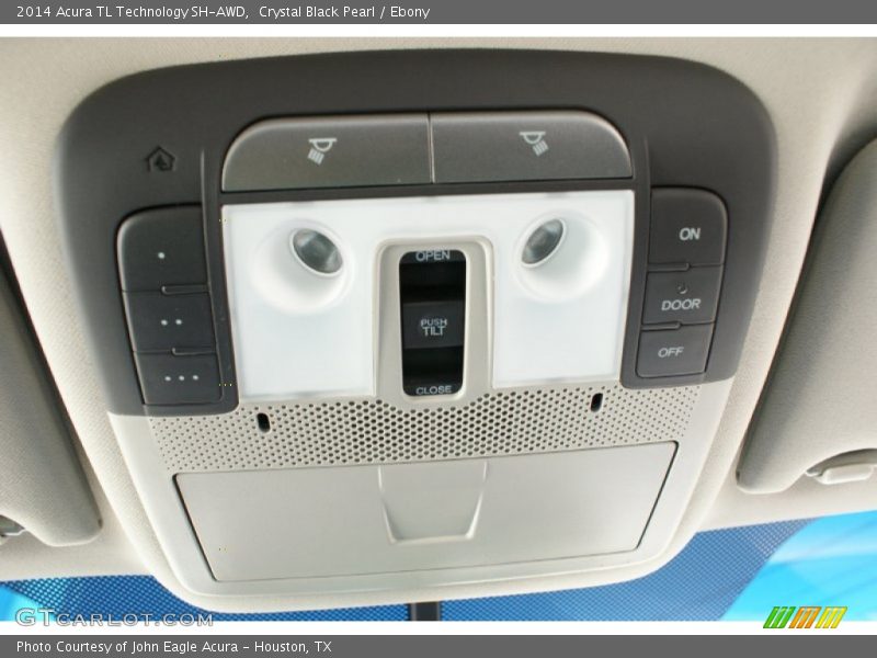 Crystal Black Pearl / Ebony 2014 Acura TL Technology SH-AWD