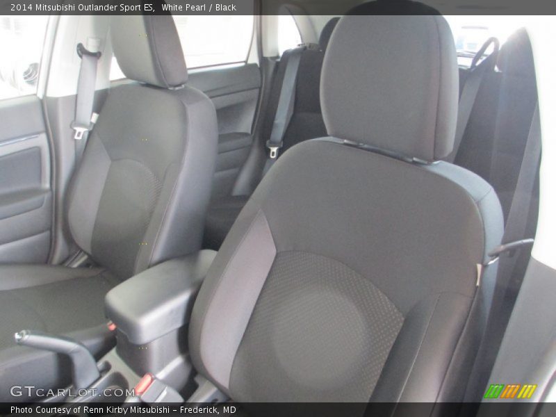 White Pearl / Black 2014 Mitsubishi Outlander Sport ES