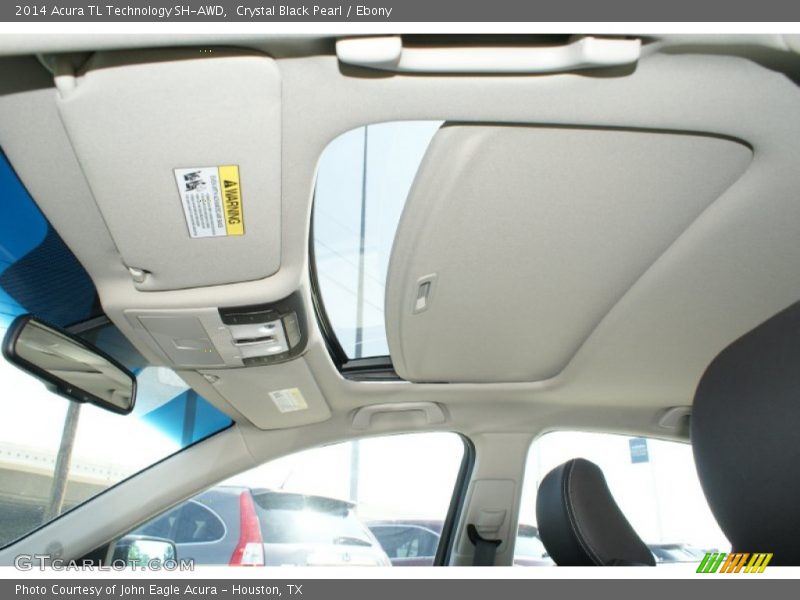 Crystal Black Pearl / Ebony 2014 Acura TL Technology SH-AWD