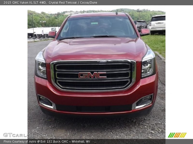 Crystal Red Tintcoat / Cocoa/Dune 2015 GMC Yukon XL SLT 4WD