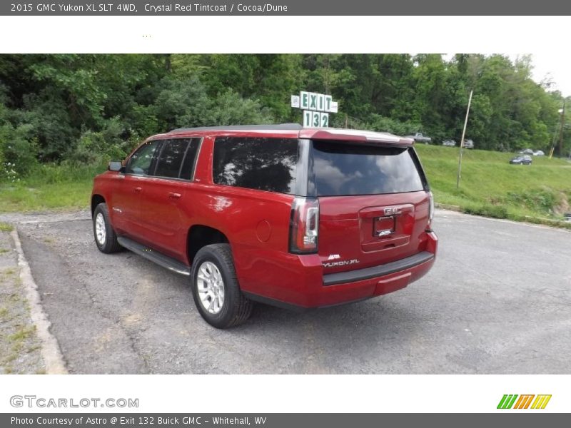 Crystal Red Tintcoat / Cocoa/Dune 2015 GMC Yukon XL SLT 4WD