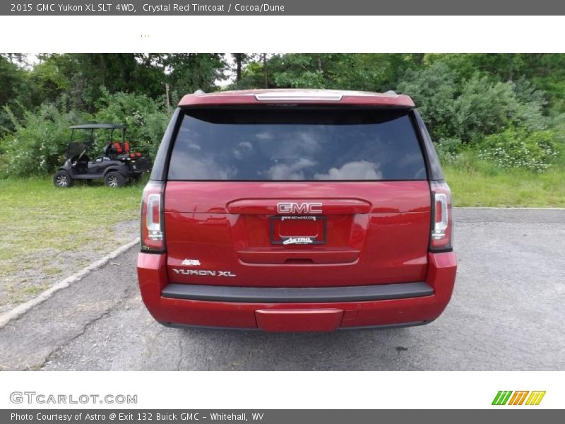 Crystal Red Tintcoat / Cocoa/Dune 2015 GMC Yukon XL SLT 4WD