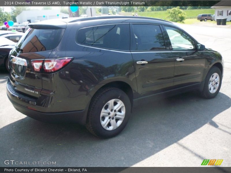 Tungsten Metallic / Dark Titanium/Light Titanium 2014 Chevrolet Traverse LS AWD