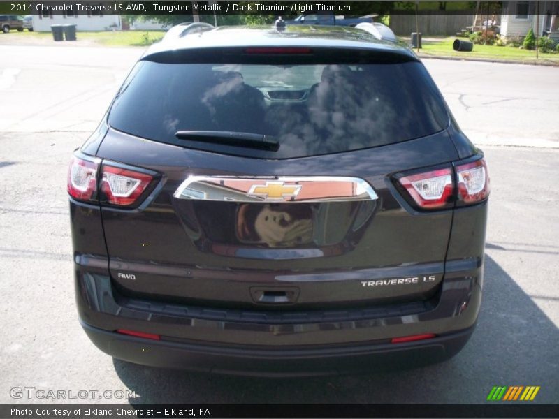 Tungsten Metallic / Dark Titanium/Light Titanium 2014 Chevrolet Traverse LS AWD