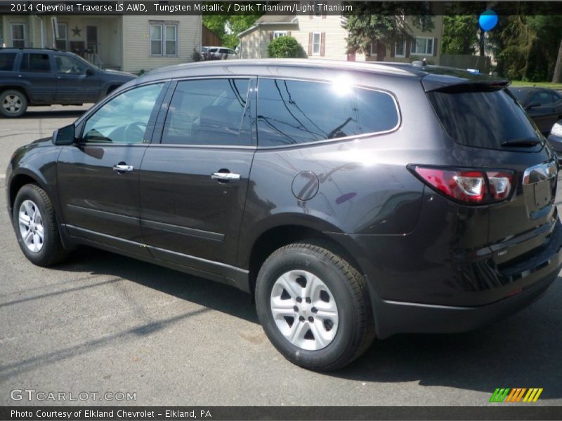 Tungsten Metallic / Dark Titanium/Light Titanium 2014 Chevrolet Traverse LS AWD