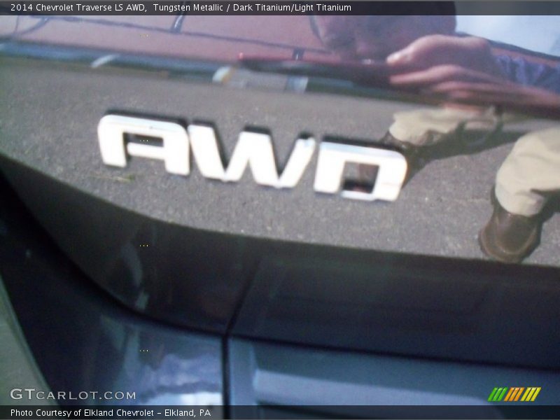 Tungsten Metallic / Dark Titanium/Light Titanium 2014 Chevrolet Traverse LS AWD