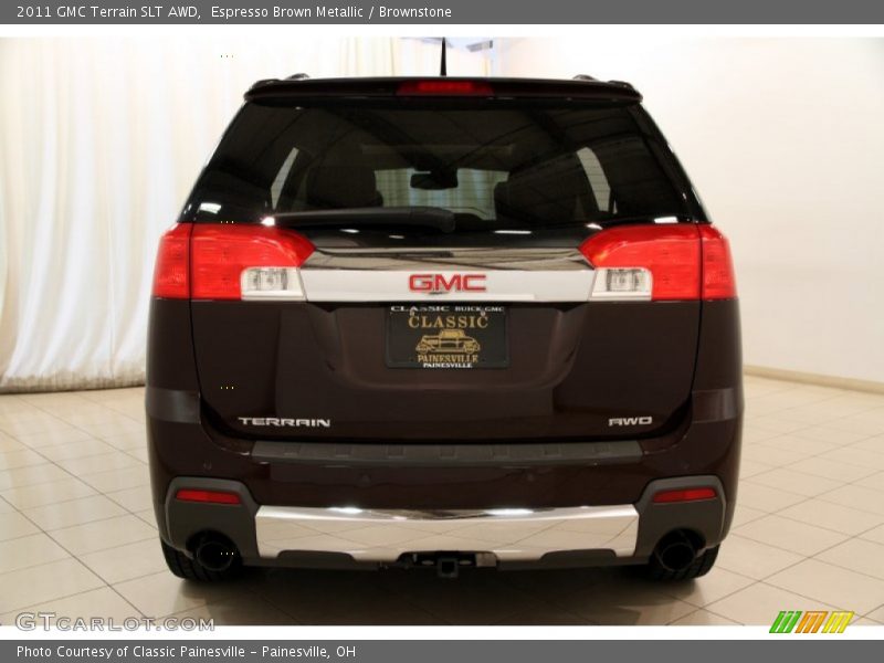 Espresso Brown Metallic / Brownstone 2011 GMC Terrain SLT AWD