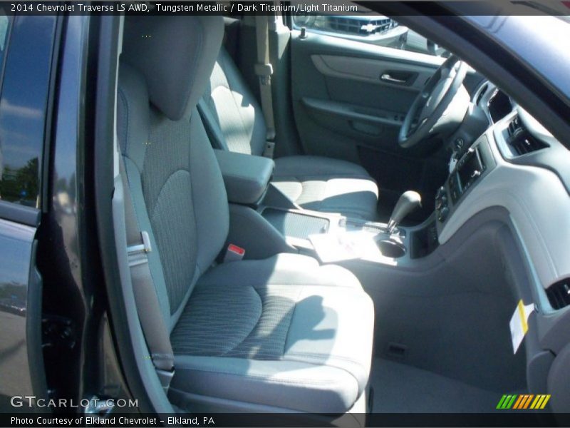 Tungsten Metallic / Dark Titanium/Light Titanium 2014 Chevrolet Traverse LS AWD