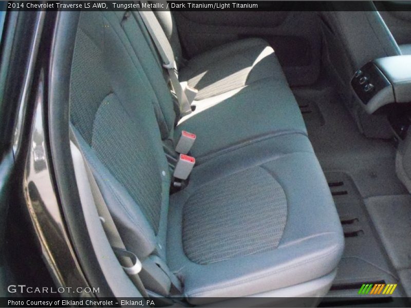 Tungsten Metallic / Dark Titanium/Light Titanium 2014 Chevrolet Traverse LS AWD