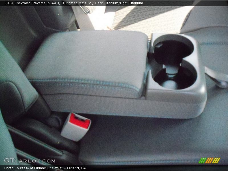 Tungsten Metallic / Dark Titanium/Light Titanium 2014 Chevrolet Traverse LS AWD