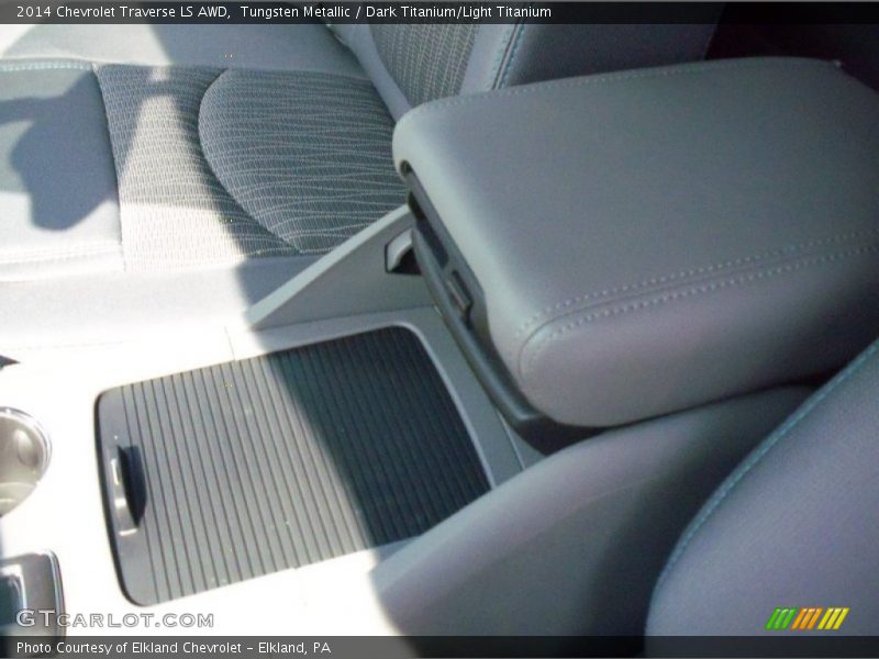 Tungsten Metallic / Dark Titanium/Light Titanium 2014 Chevrolet Traverse LS AWD