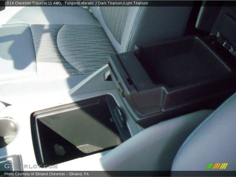 Tungsten Metallic / Dark Titanium/Light Titanium 2014 Chevrolet Traverse LS AWD