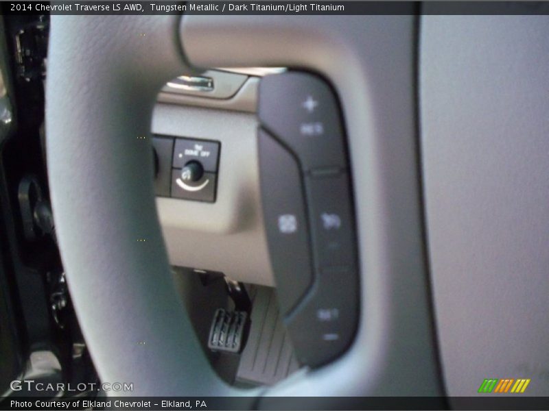 Tungsten Metallic / Dark Titanium/Light Titanium 2014 Chevrolet Traverse LS AWD