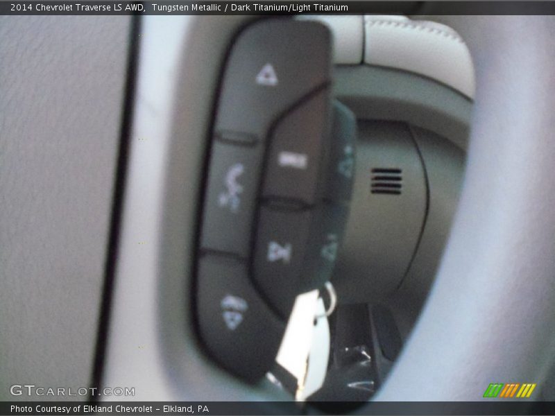 Tungsten Metallic / Dark Titanium/Light Titanium 2014 Chevrolet Traverse LS AWD