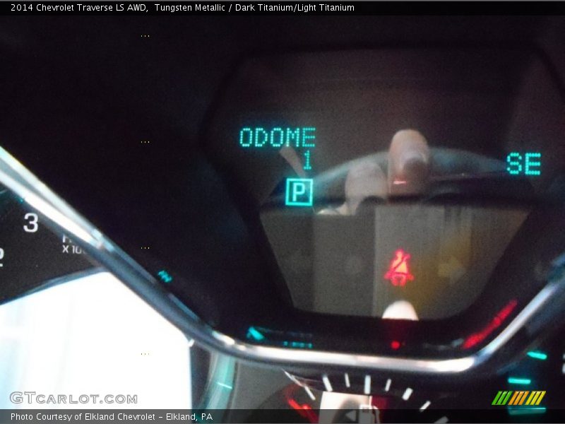Tungsten Metallic / Dark Titanium/Light Titanium 2014 Chevrolet Traverse LS AWD