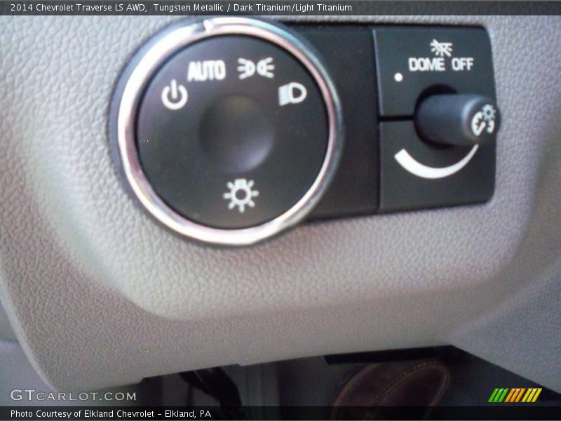 Tungsten Metallic / Dark Titanium/Light Titanium 2014 Chevrolet Traverse LS AWD