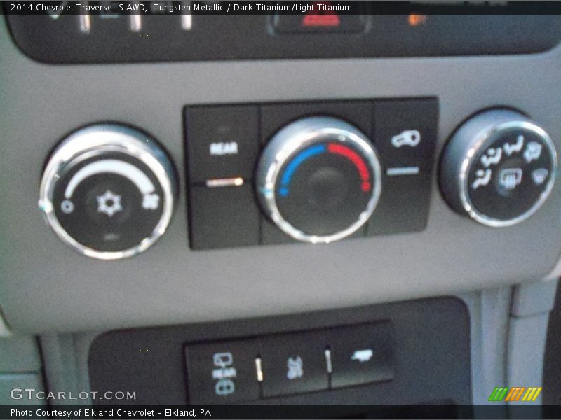 Tungsten Metallic / Dark Titanium/Light Titanium 2014 Chevrolet Traverse LS AWD