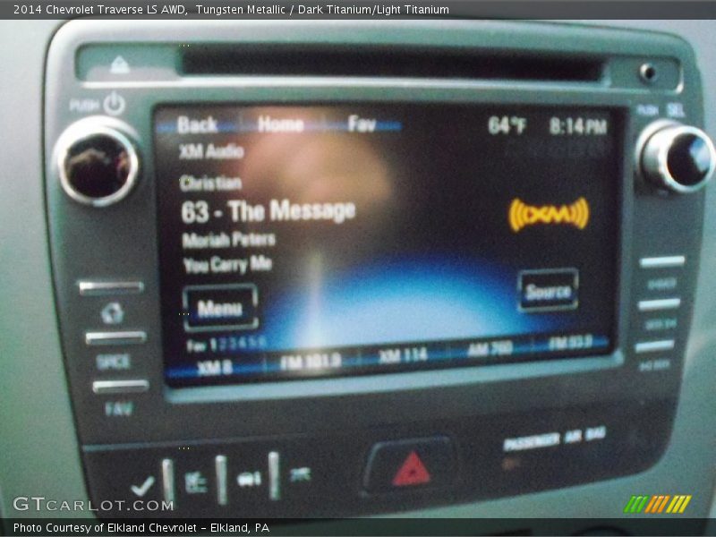 Tungsten Metallic / Dark Titanium/Light Titanium 2014 Chevrolet Traverse LS AWD