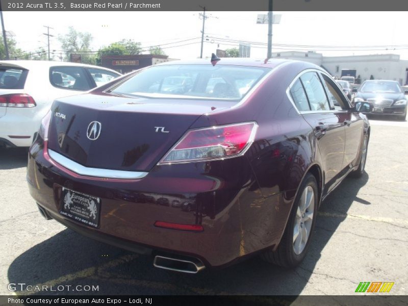 Basque Red Pearl / Parchment 2012 Acura TL 3.5