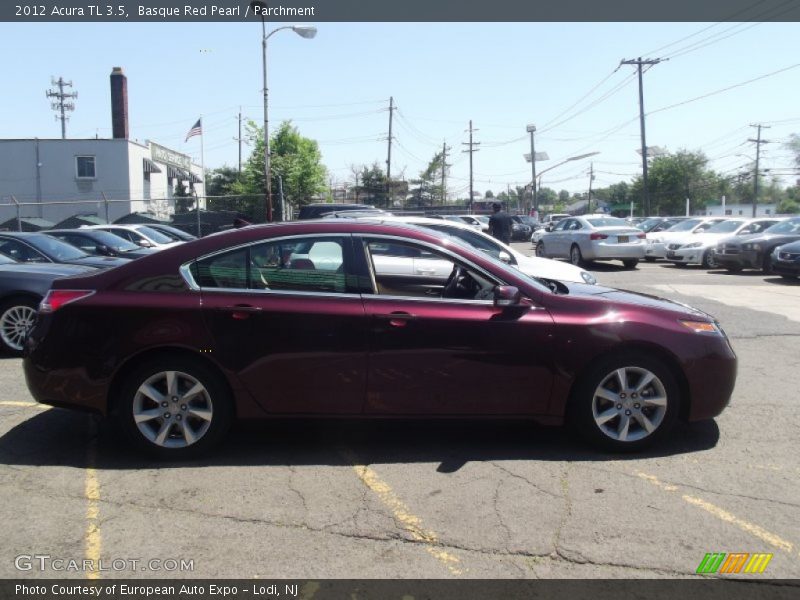 Basque Red Pearl / Parchment 2012 Acura TL 3.5